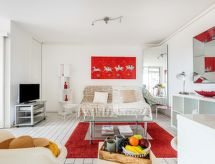 Soleil Bleu: Appartement aan zee in Canet-Plage met strand op 10 meter - thumbnail 2