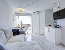 Knus appartement op 50 meter van het strand in Canet-Plage - thumbnail 6
