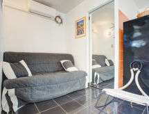 Knusse studio voor 3 personen, 400m van het strand in Saint Cyprien - thumbnail 5