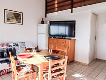 Vakantieappartement aan het strand van Saint Cyprien met uitzicht op de lagune - thumbnail 2
