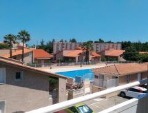 Zonnig appartement aan zee met zwembad en zeezicht in Saint Cyprien - thumbnail 1