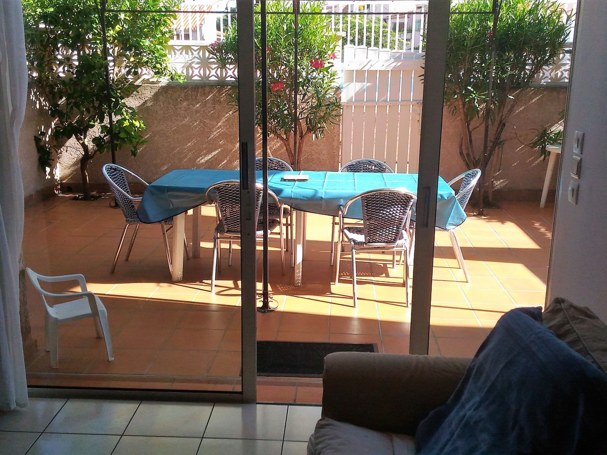 Wohnung "Clos 372" mit Terrasse-Drinnen