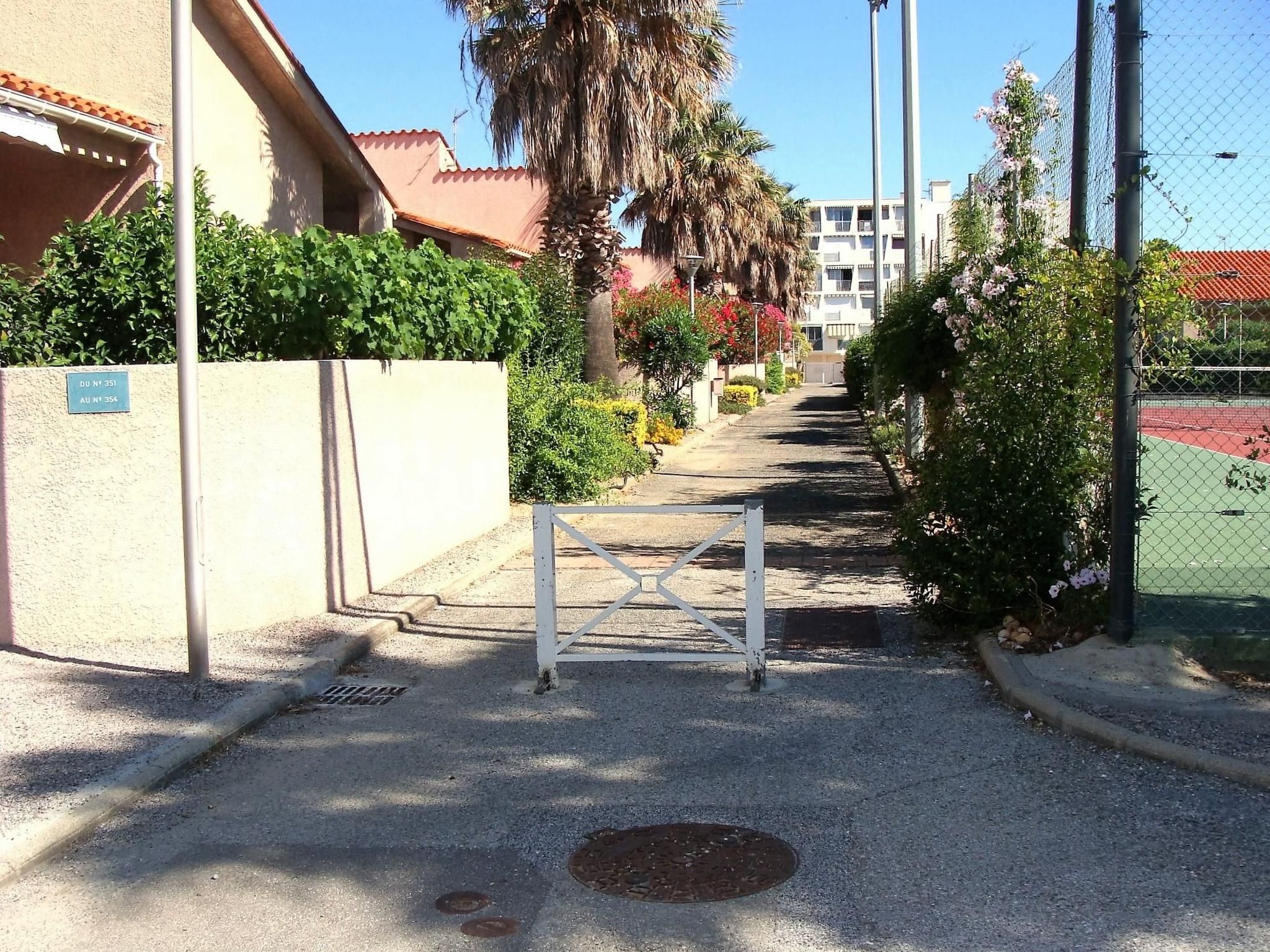 Wohnung "Clos 372" mit Terrasse-Drinnen