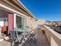 Licht appartement vlakbij zee en strand in Saint Cyprien - thumbnail 1