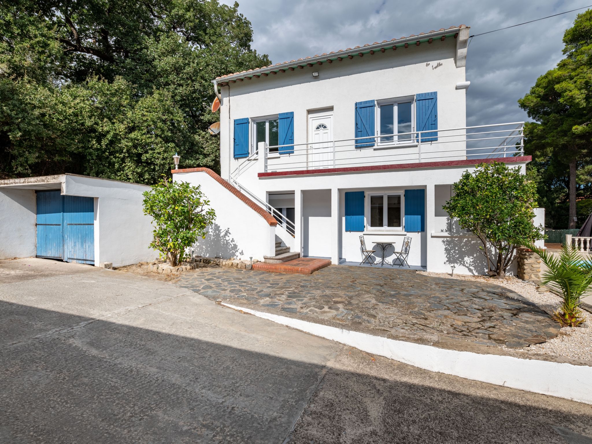 Villa Les Treilles: Vrijstaande villa met privézwembad op 100m van zee - foto 26