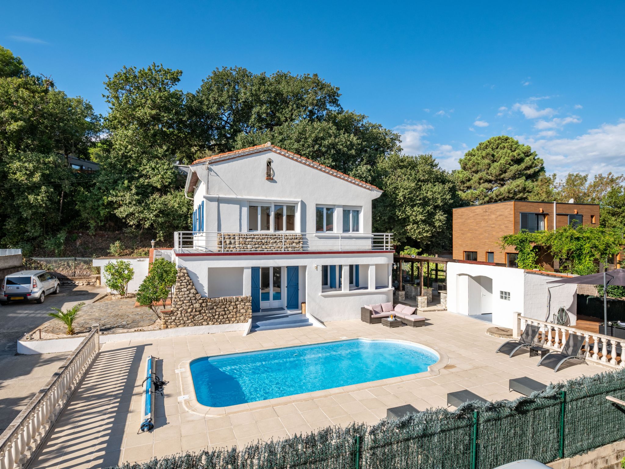 Villa Les Treilles: Vrijstaande villa met privézwembad op 100m van zee - foto 22