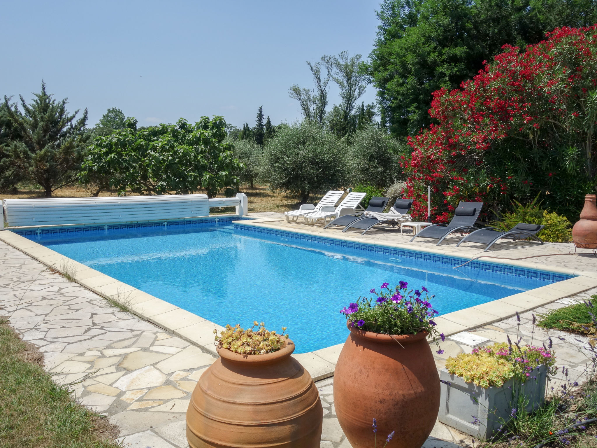 Maison Mas Troumpill – Piscine extérieure, photo 19 sur 30