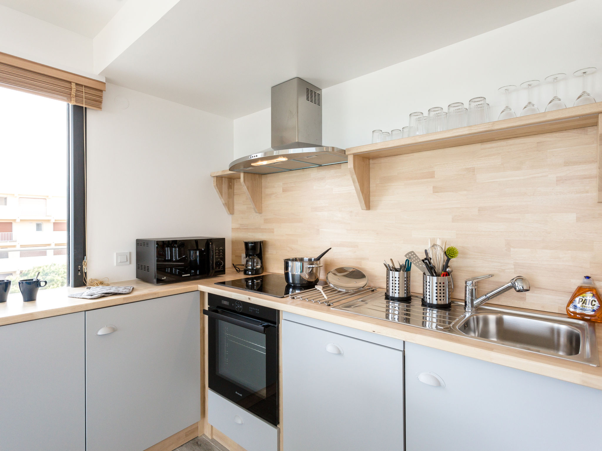 Appartement La Palangre – Cuisine et coin repas, photo 16 sur 34