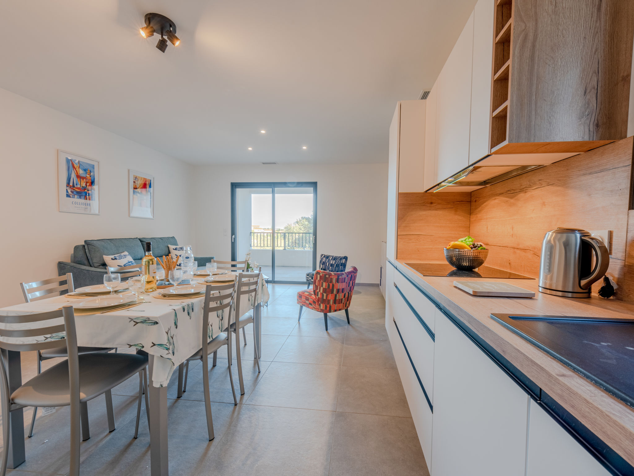 Appartement Collioure le haut – Cuisine et coin repas, photo 22 sur 38