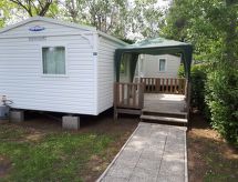 Mobilheim mit Terrasse