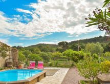 Authentiek natuurstenen vakantiehuis met privézwembad in Cesseras - thumbnail 4