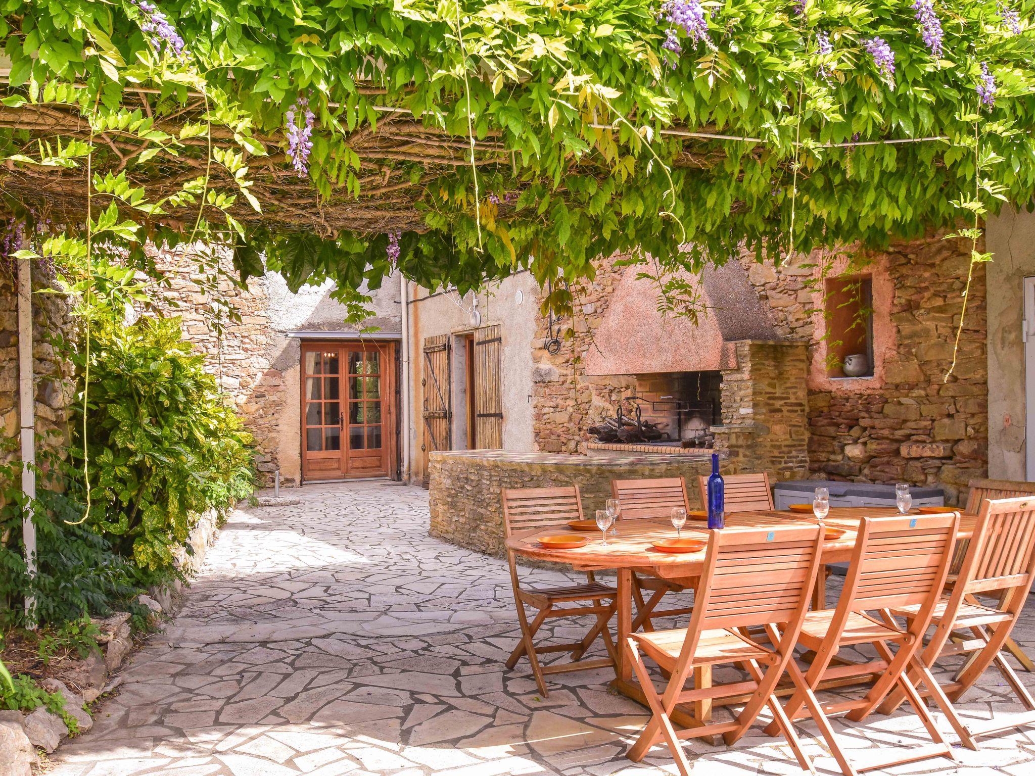 Vakantiehuis met privé zwembad in Cesseras (Frankrijk) voor 6 personen