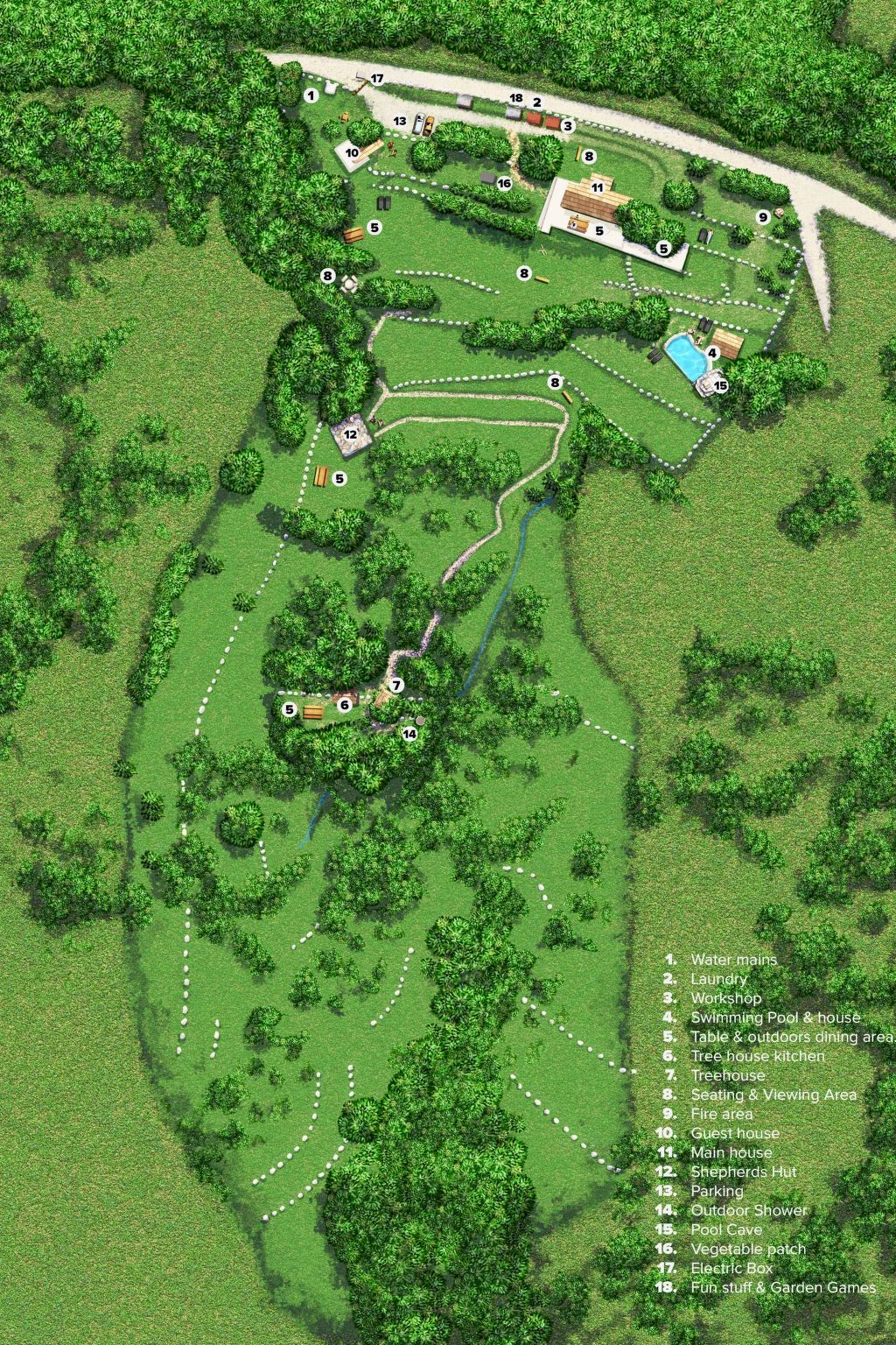 Privater Rückzugsort in den Bergen in Südfrankreich-Image-tags.info