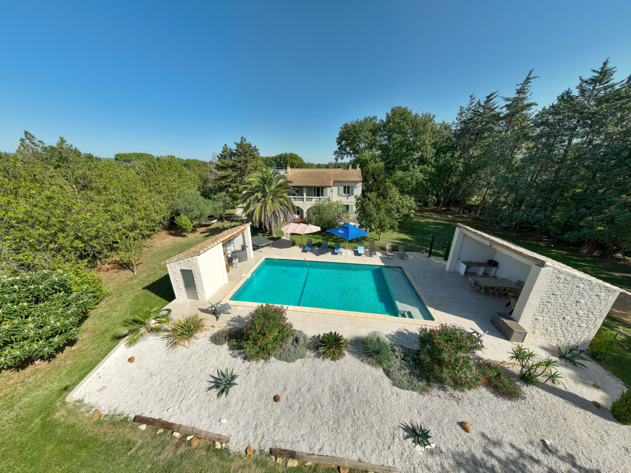 Maison L'Aouzet – Vue aérienne, photo 32 sur 40