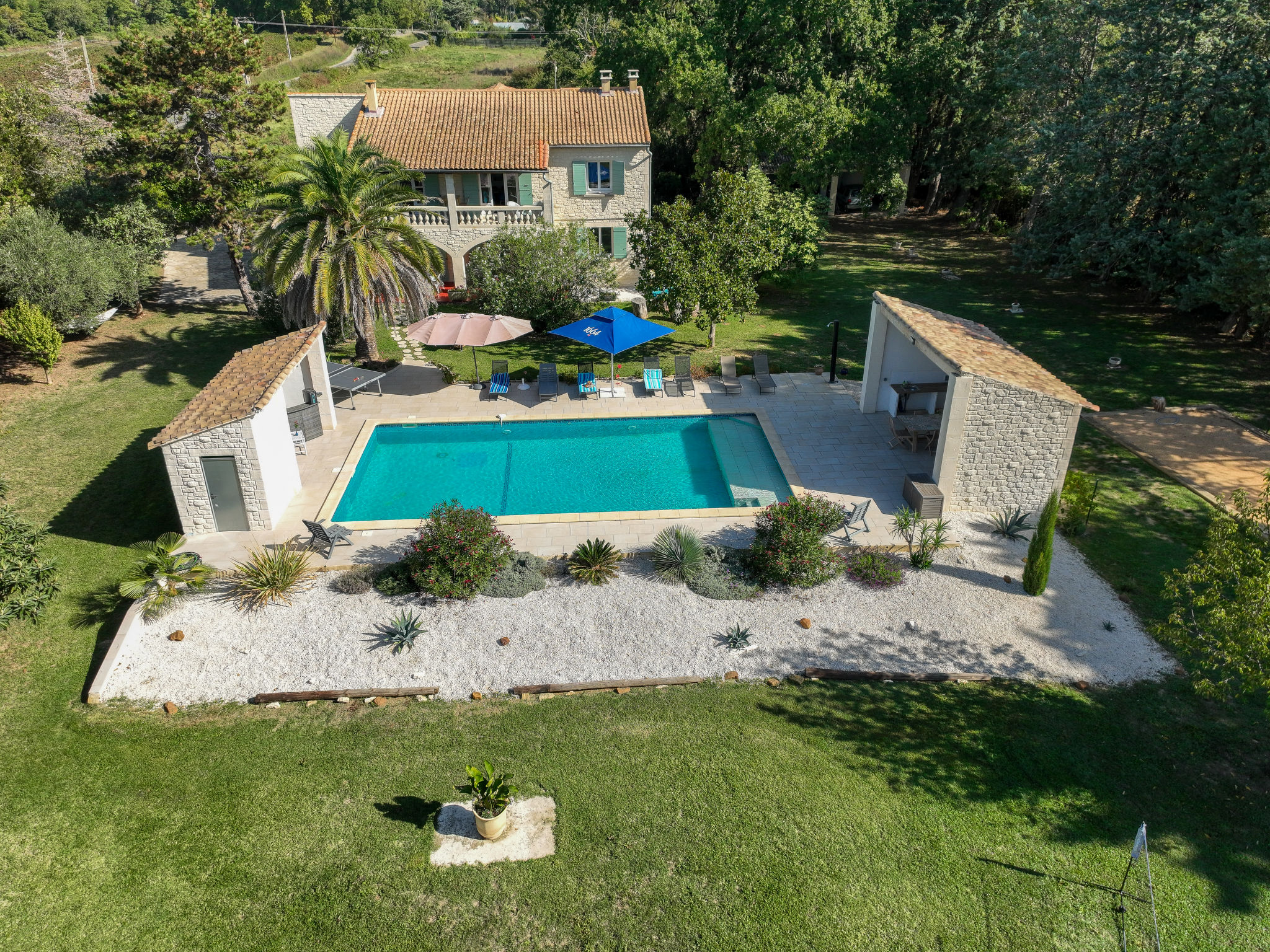 Maison L'Aouzet – Vue aérienne, photo 27 sur 40