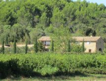Authentiek stenen landhuis met privézwembad aan de golfbaan bij Uzès - thumbnail 1