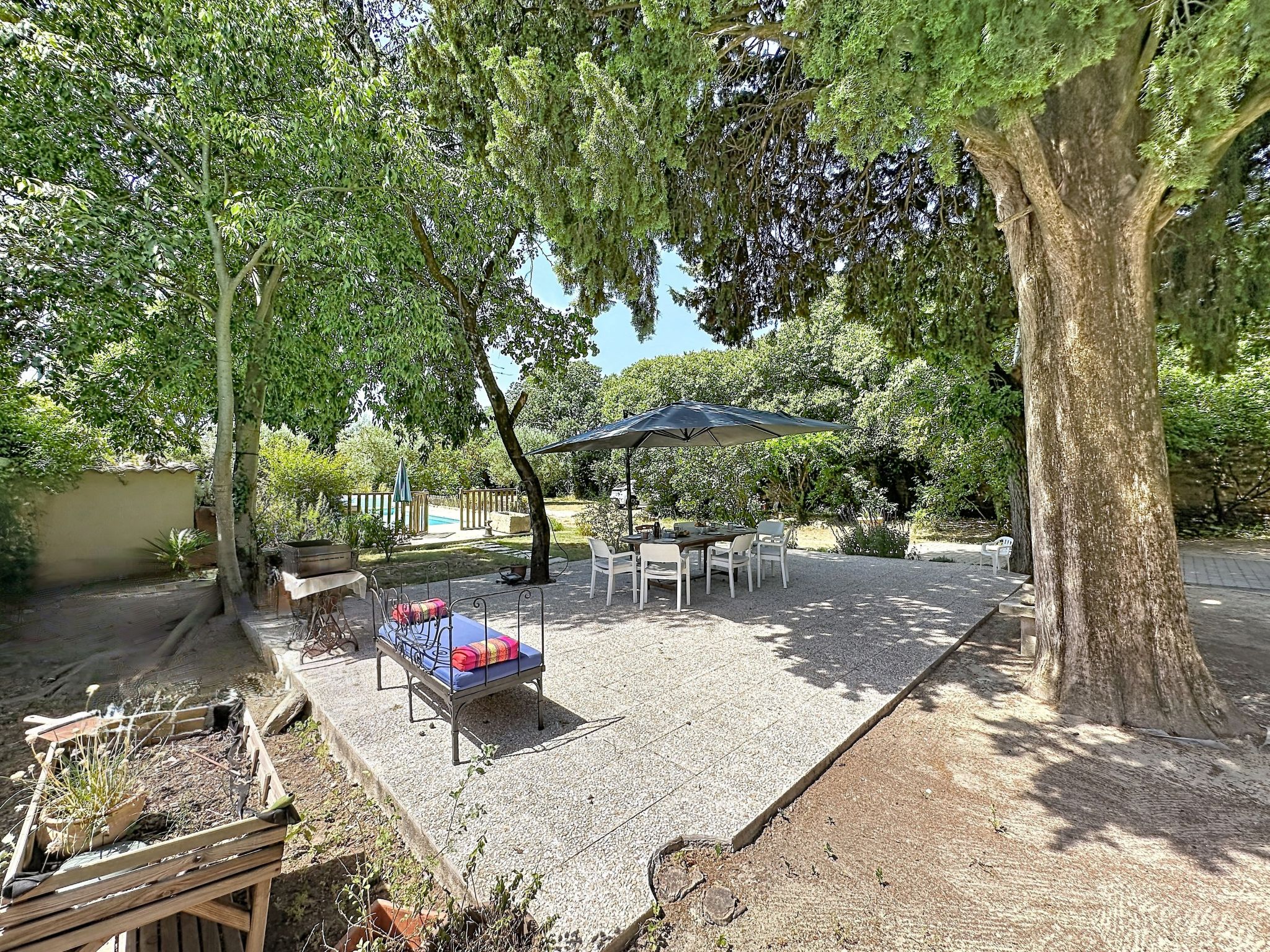 Villa Piscine - Aigues-Vives - Buiten
