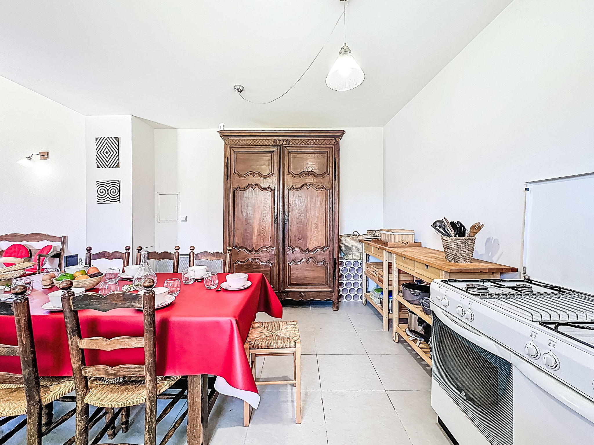 Mas des vignes - Binnen