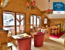 Ruim appartement aan de piste met panoramisch uitzicht in Les Deux Alpes - thumbnail 1