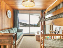 Knusse studio voor 4 aan de skipiste in Chamrousse - thumbnail 1
