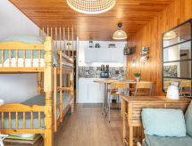 Knusse studio voor 4 aan de skipiste in Chamrousse - thumbnail 6