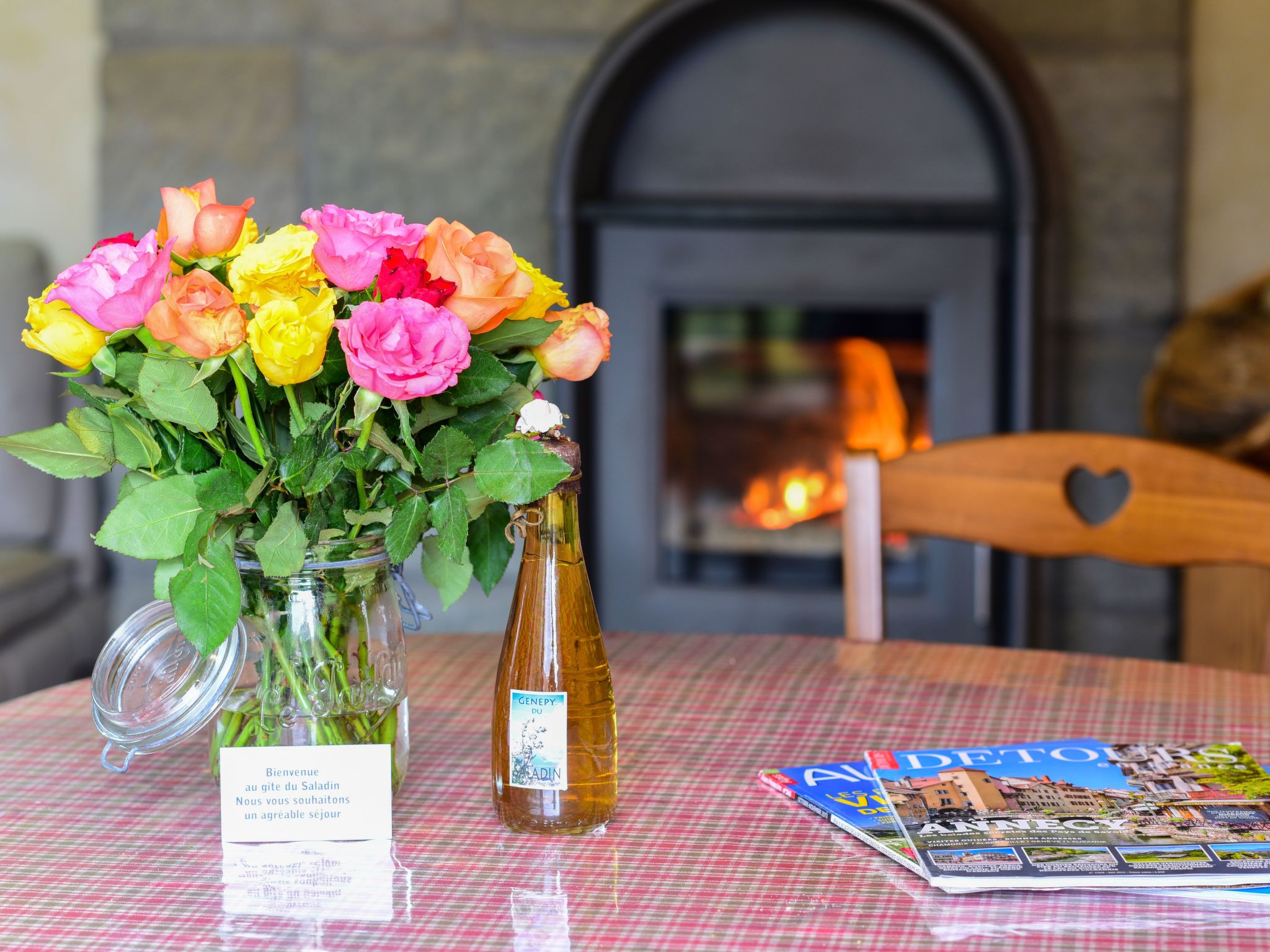 Wohnung "Gite du saladin"-Dedans