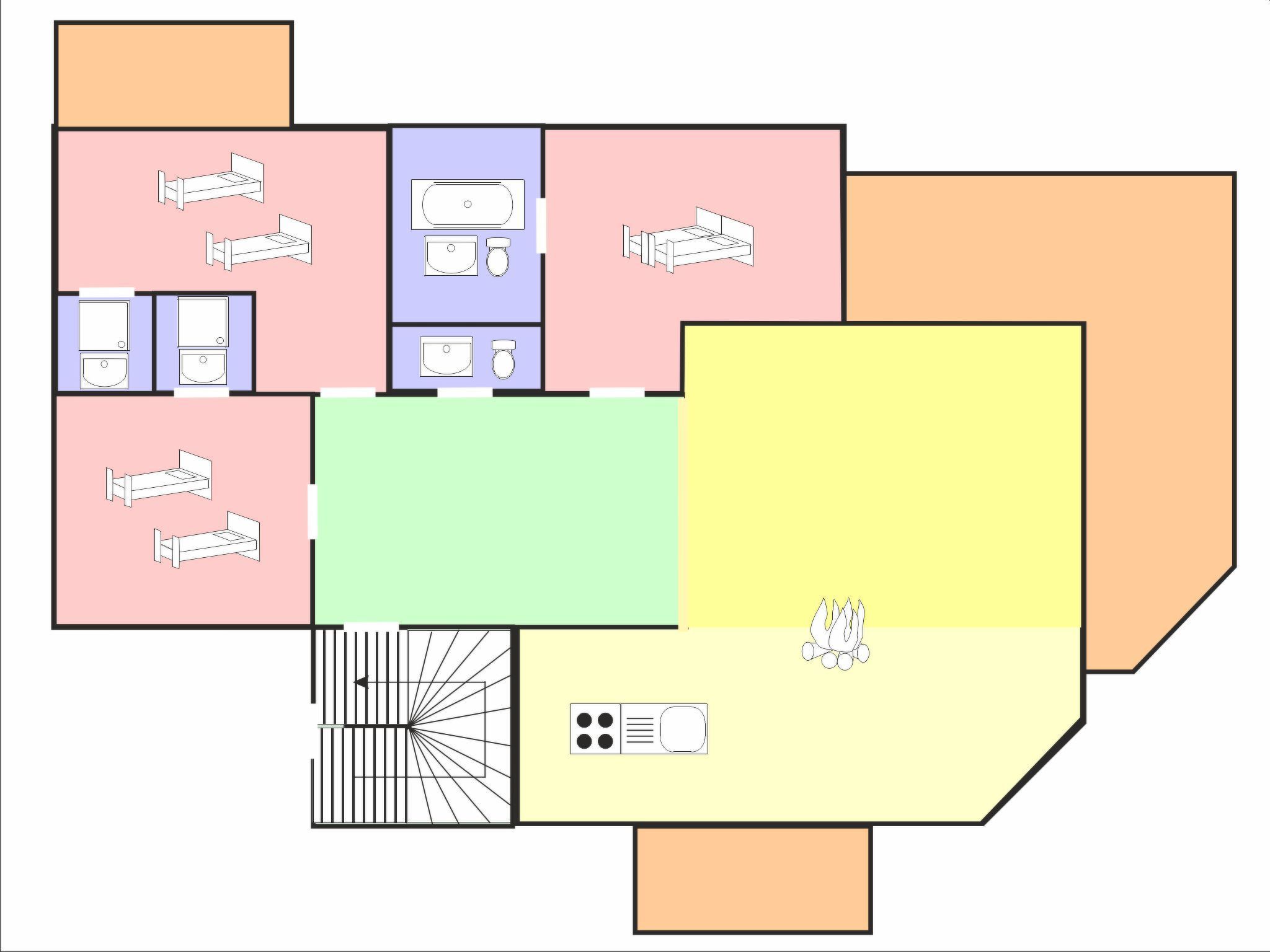 Chalet des ArcsCED01 - Inside