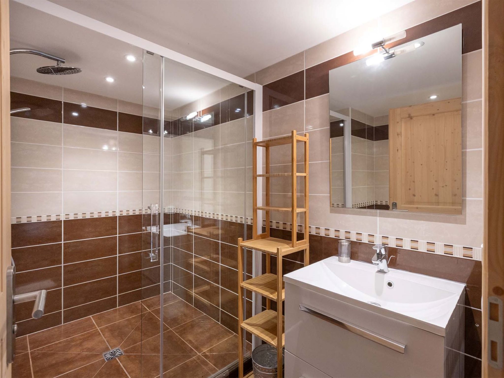 Chalets Les Amis-Drinnen