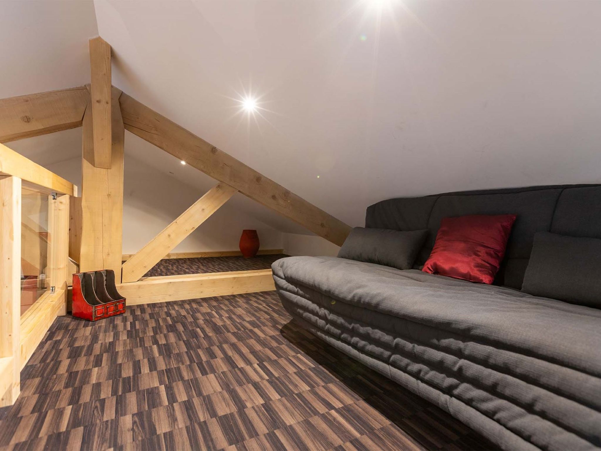 Chalets Les Amis-Drinnen