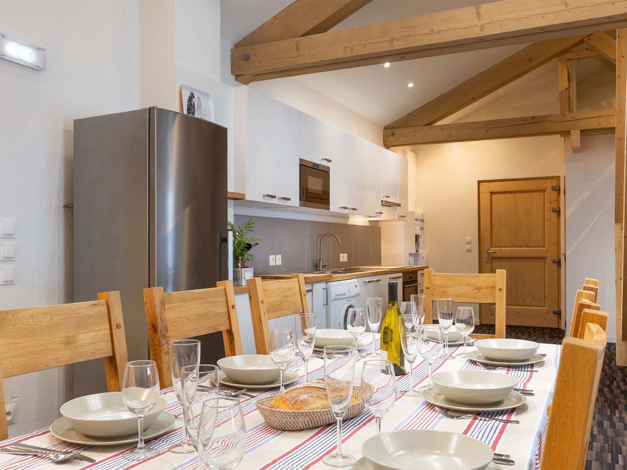 Chalets Les Amis-Drinnen