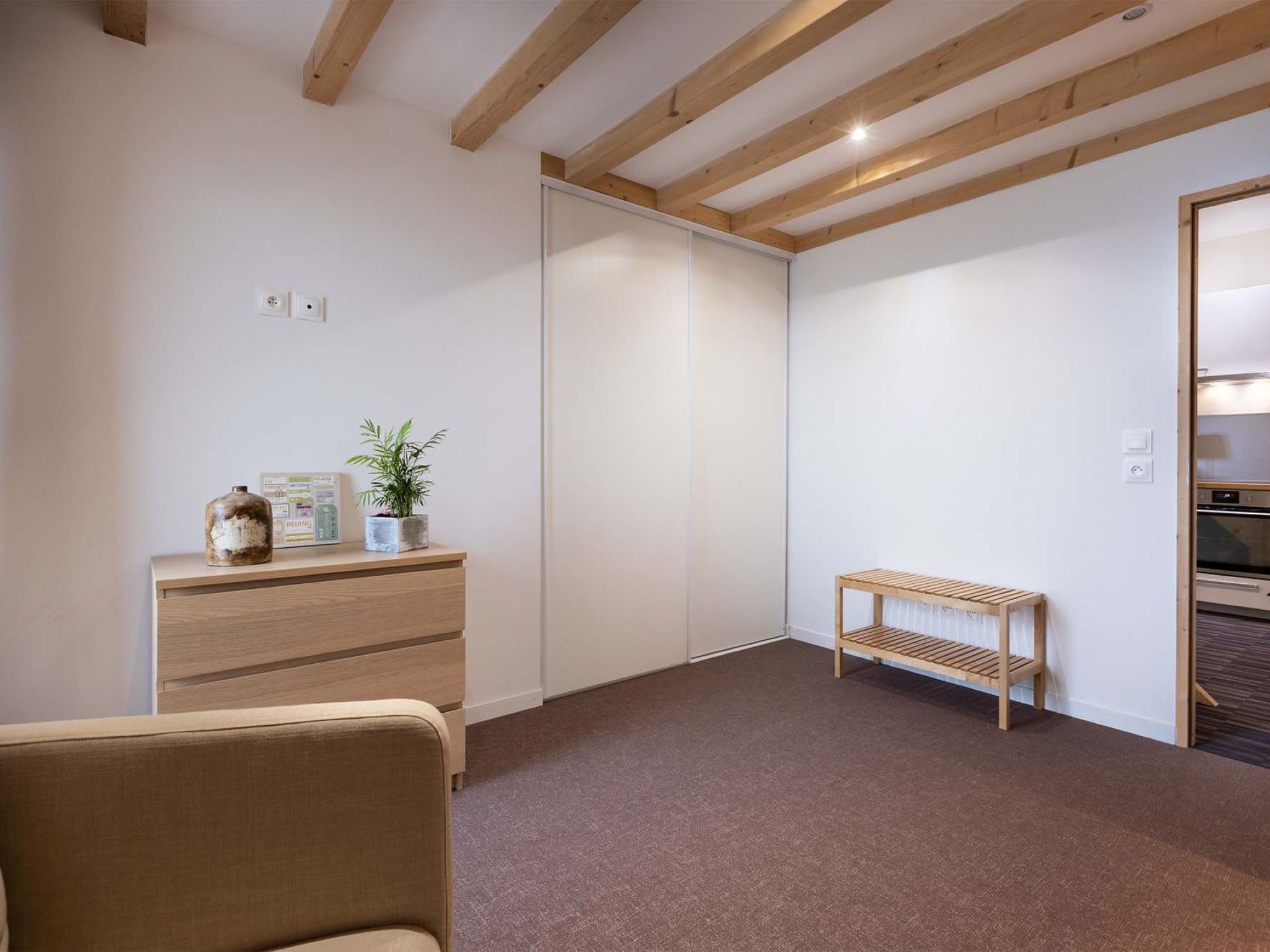 Chalets Les Amis-Drinnen