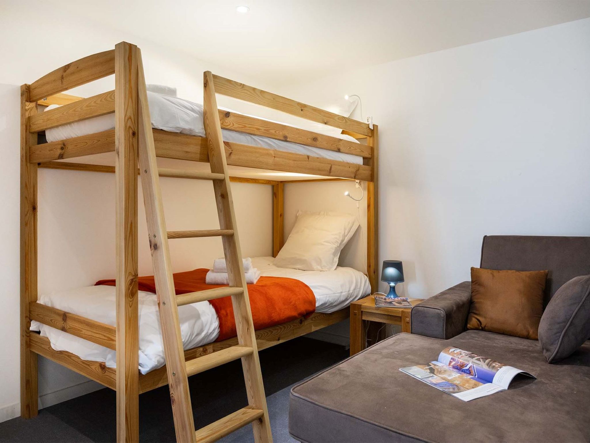 Chalets Les Amis-Drinnen