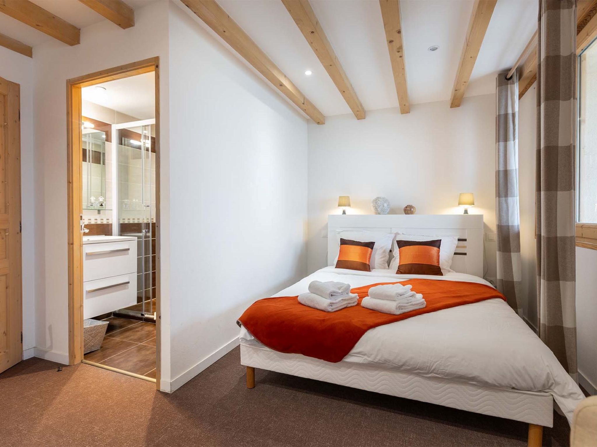 Chalets Les Amis-Drinnen