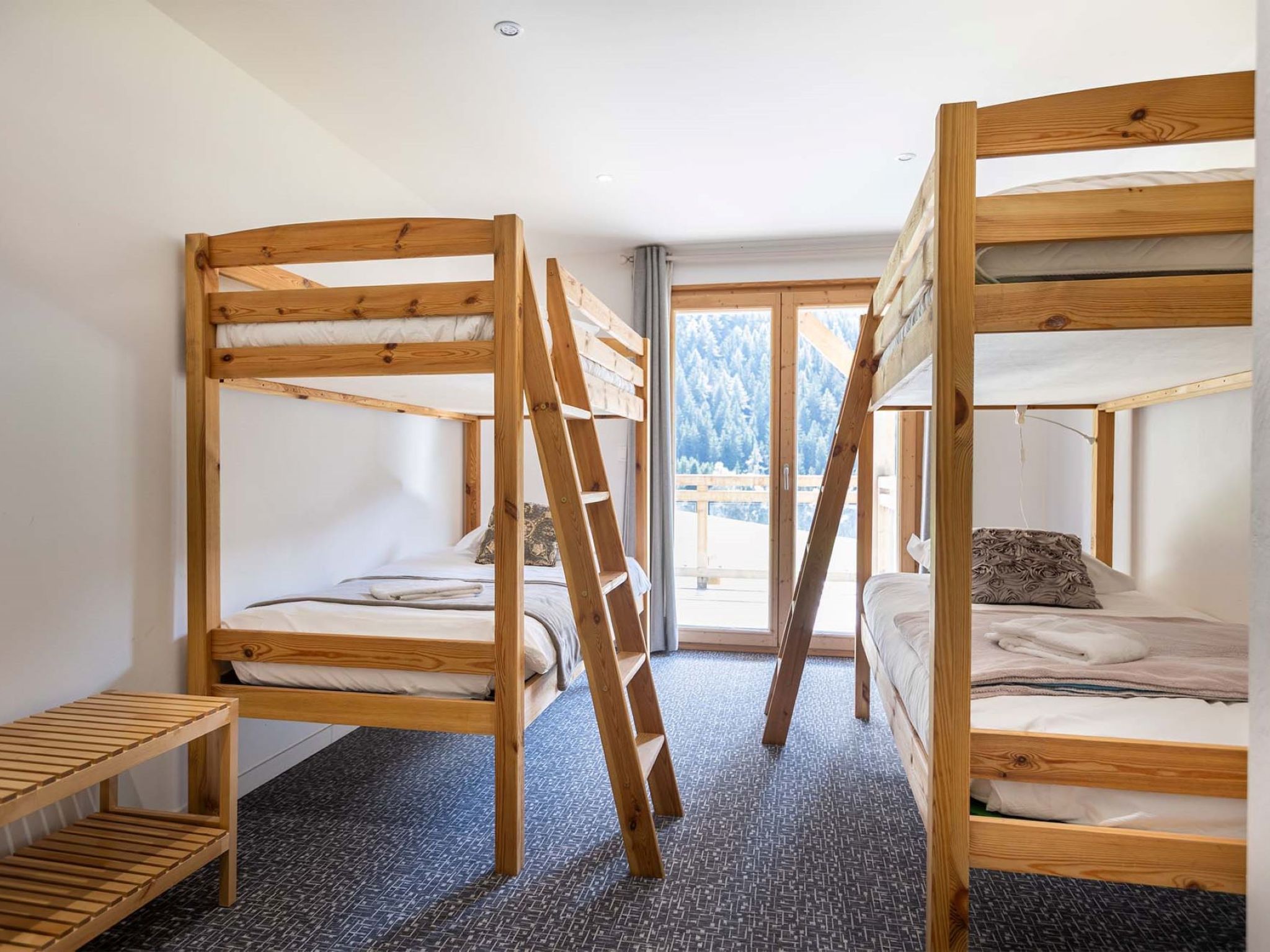 Chalets Les Amis-Drinnen