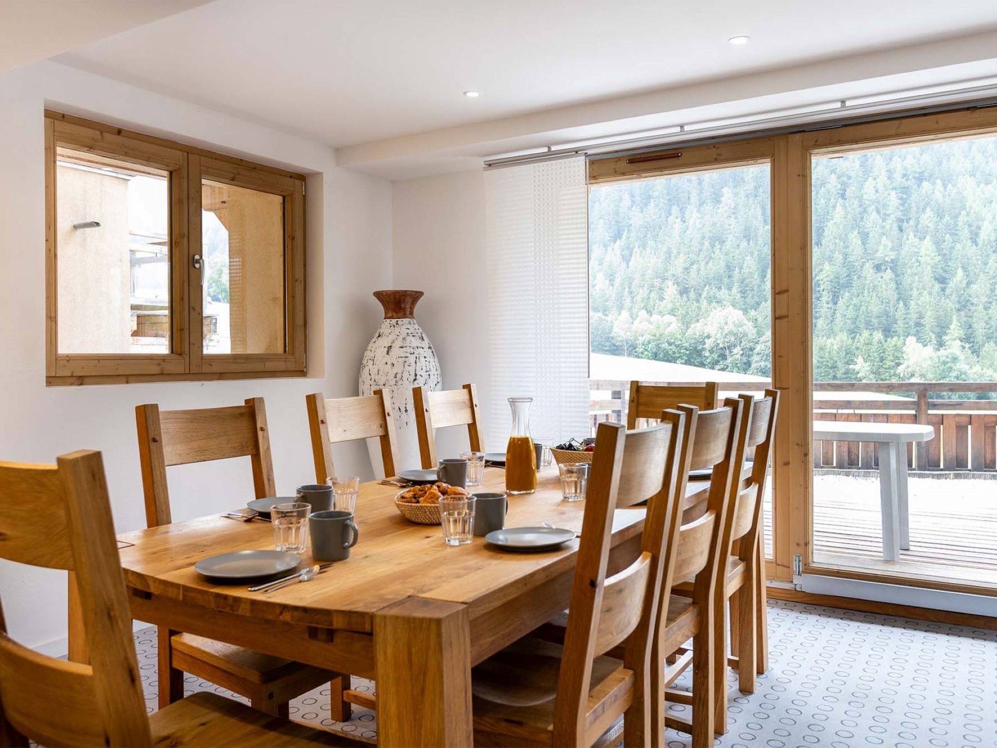 Chalets Les Amis-Drinnen