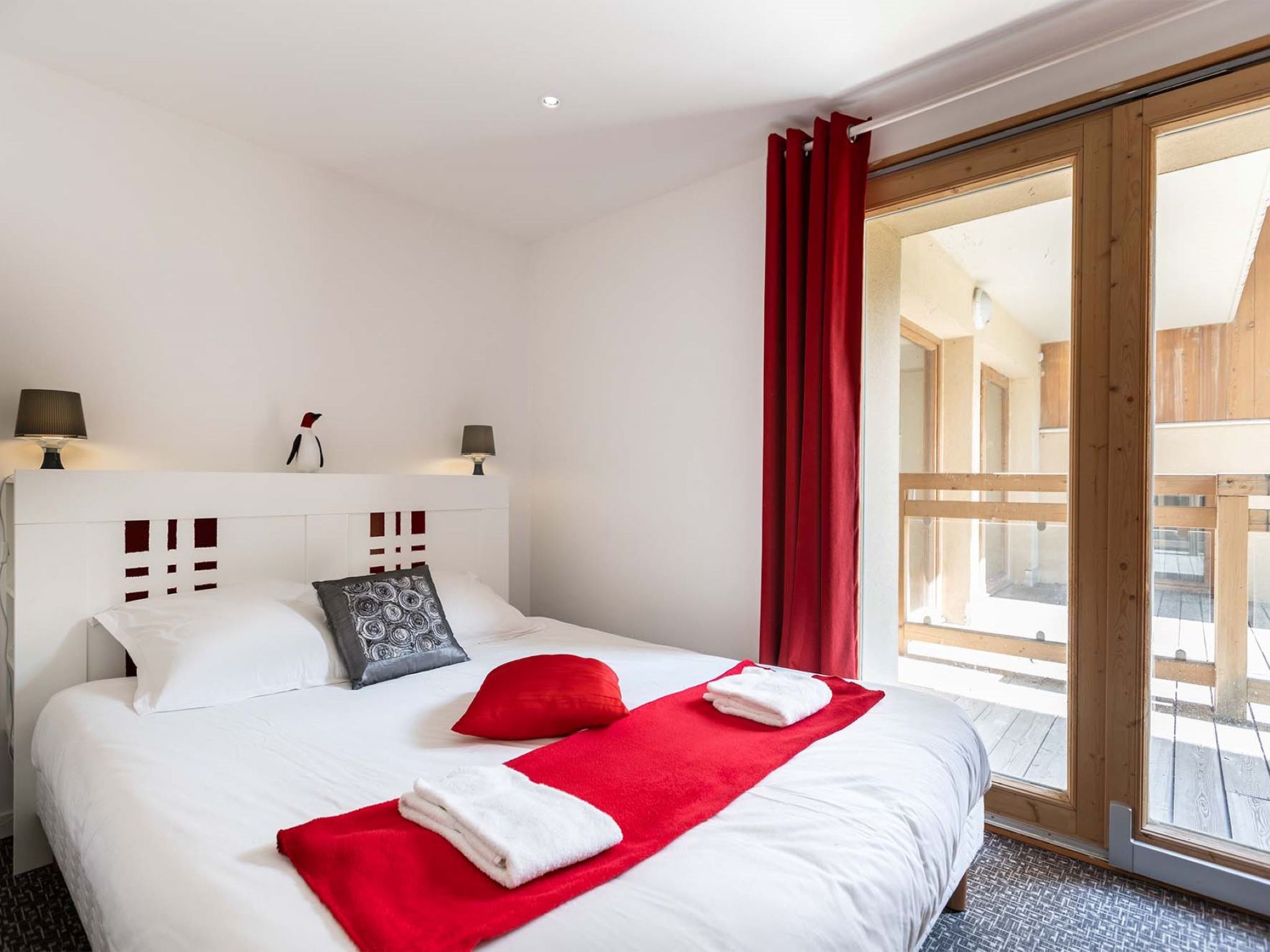 Chalets Les Amis-Drinnen