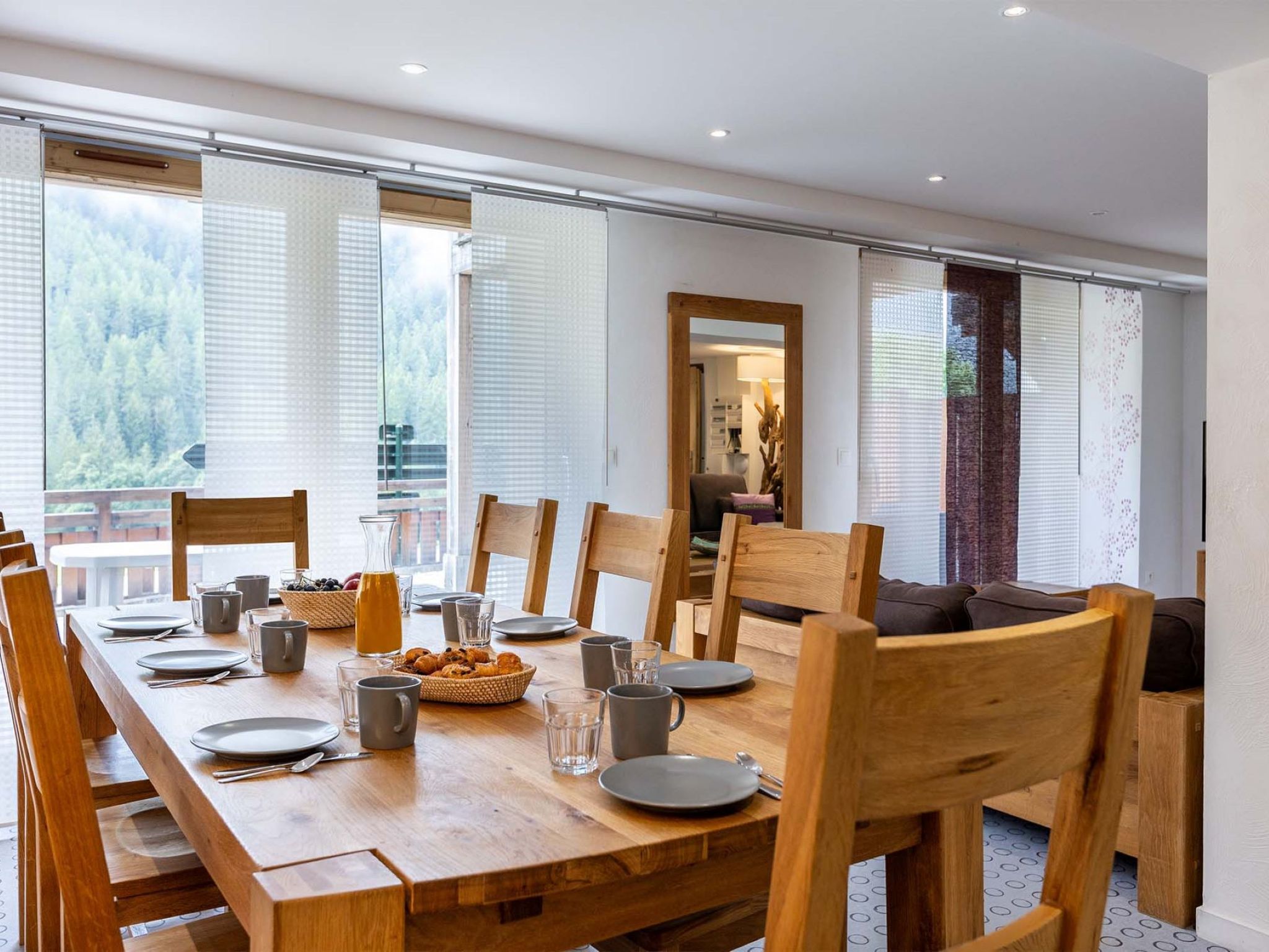 Chalets Les Amis-Drinnen