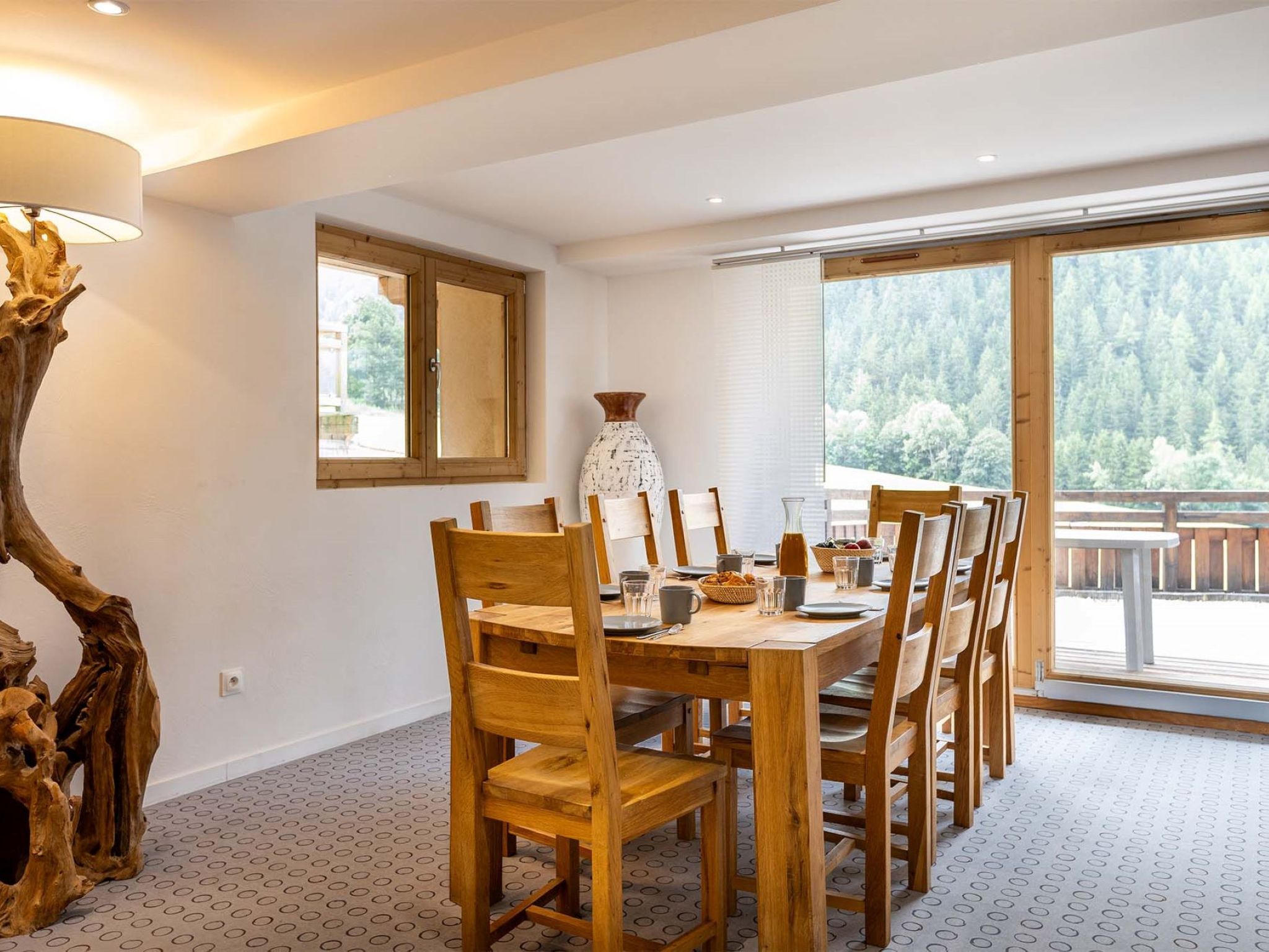 Chalets Les Amis-Drinnen