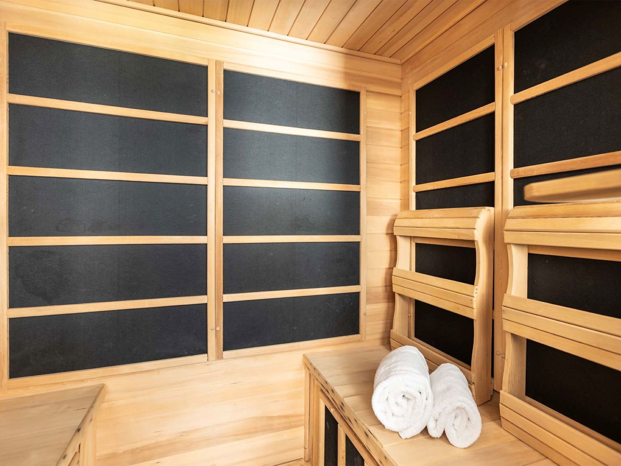 Chalets Les Amis-Drinnen