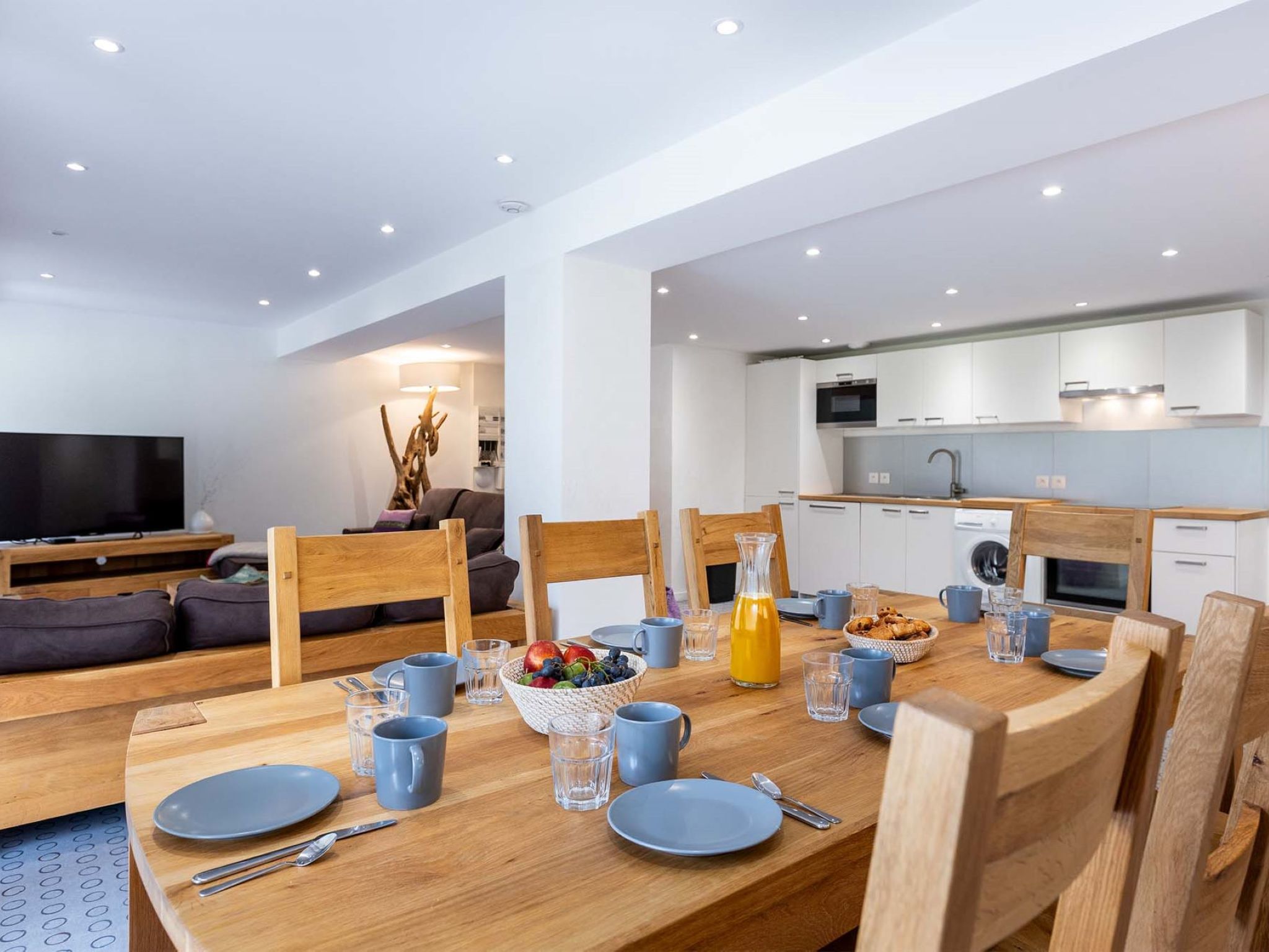 Chalets Les Amis-Drinnen