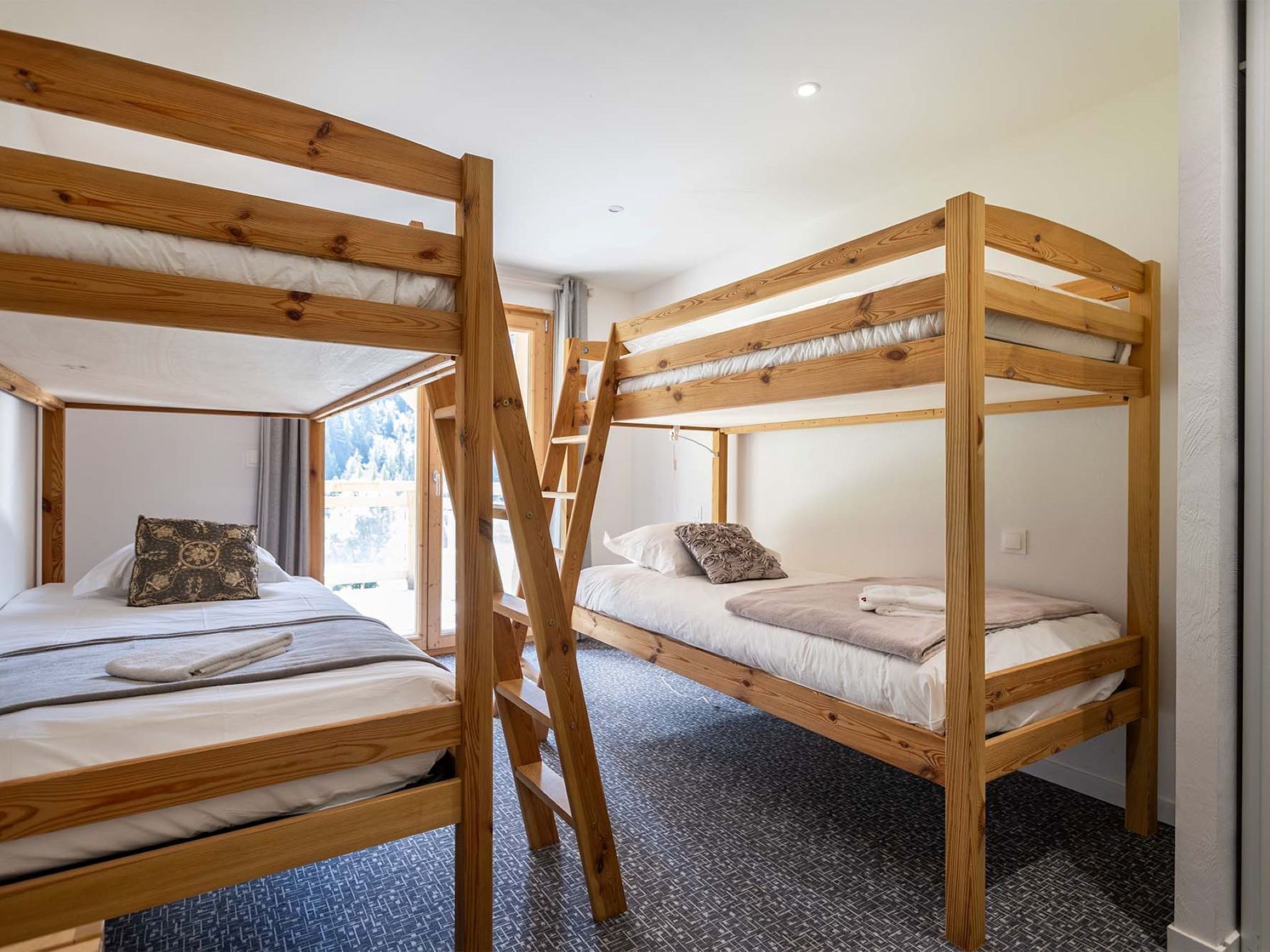 Chalets Les Amis-Drinnen