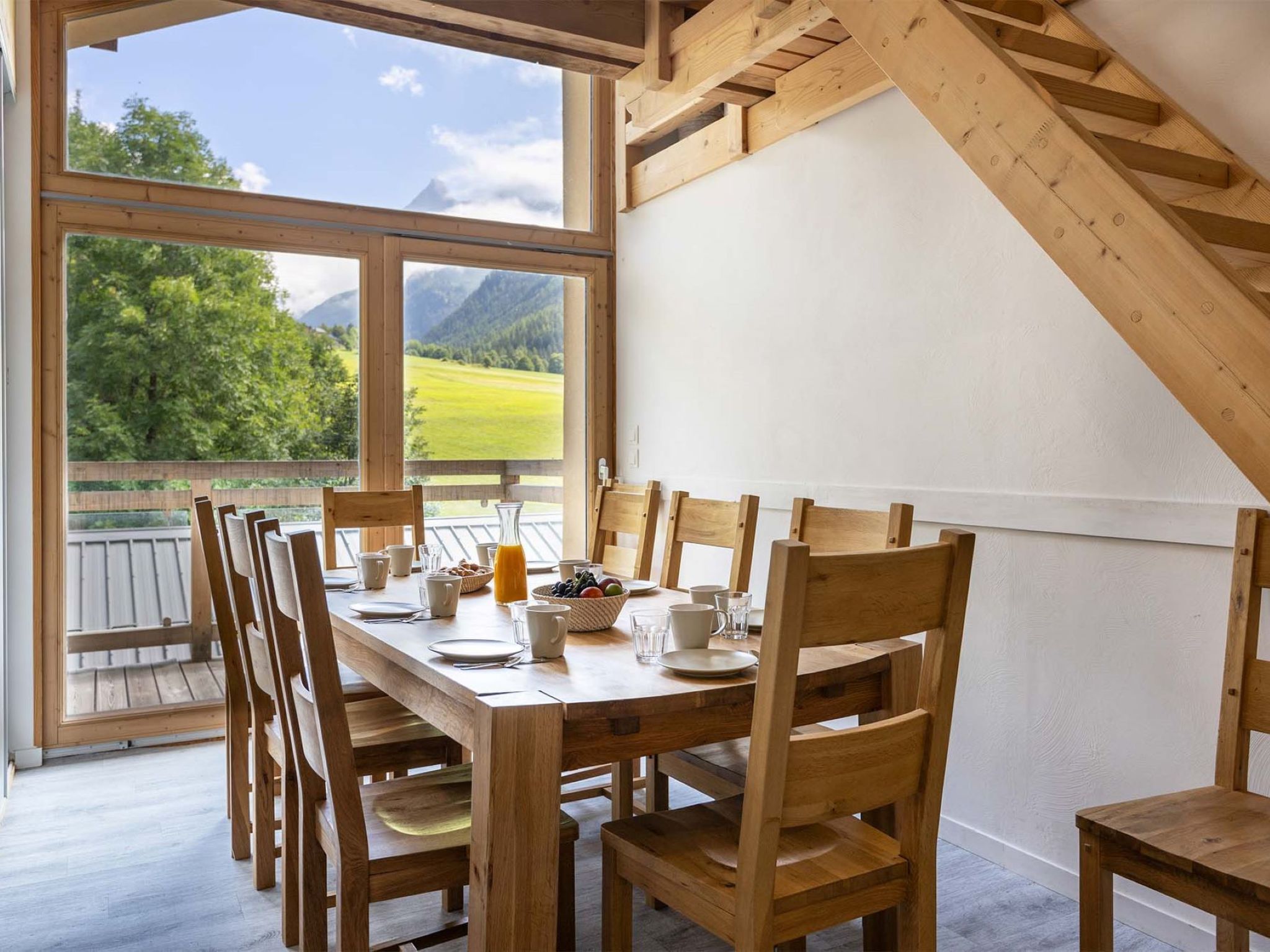 Chalets Les Amis-Drinnen