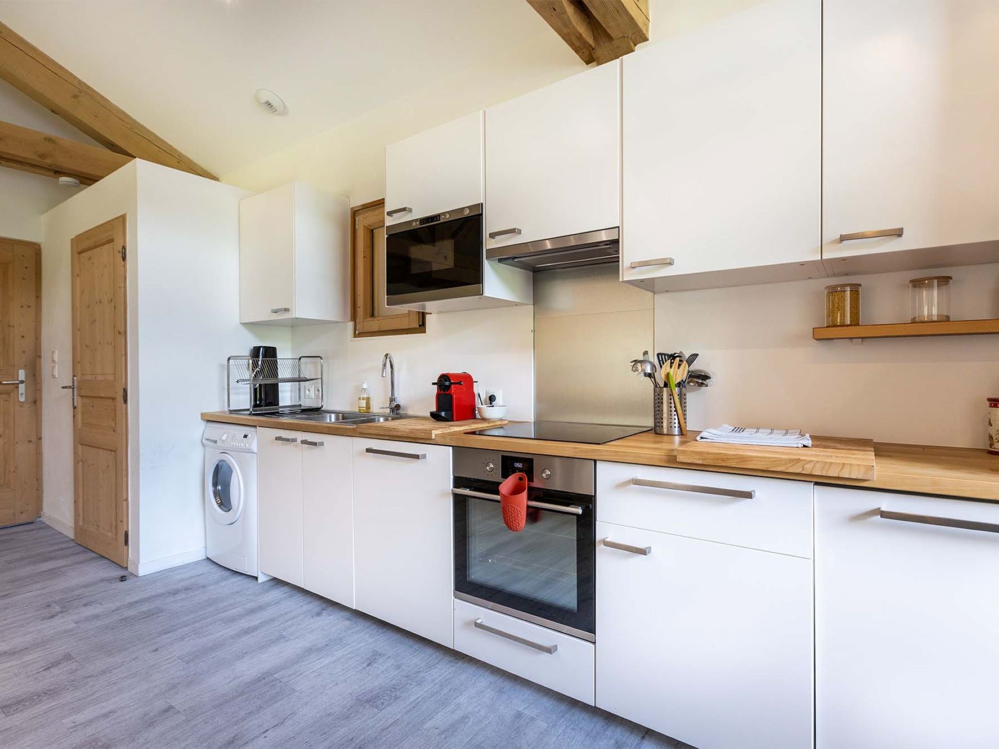 Chalets Les Amis-Drinnen