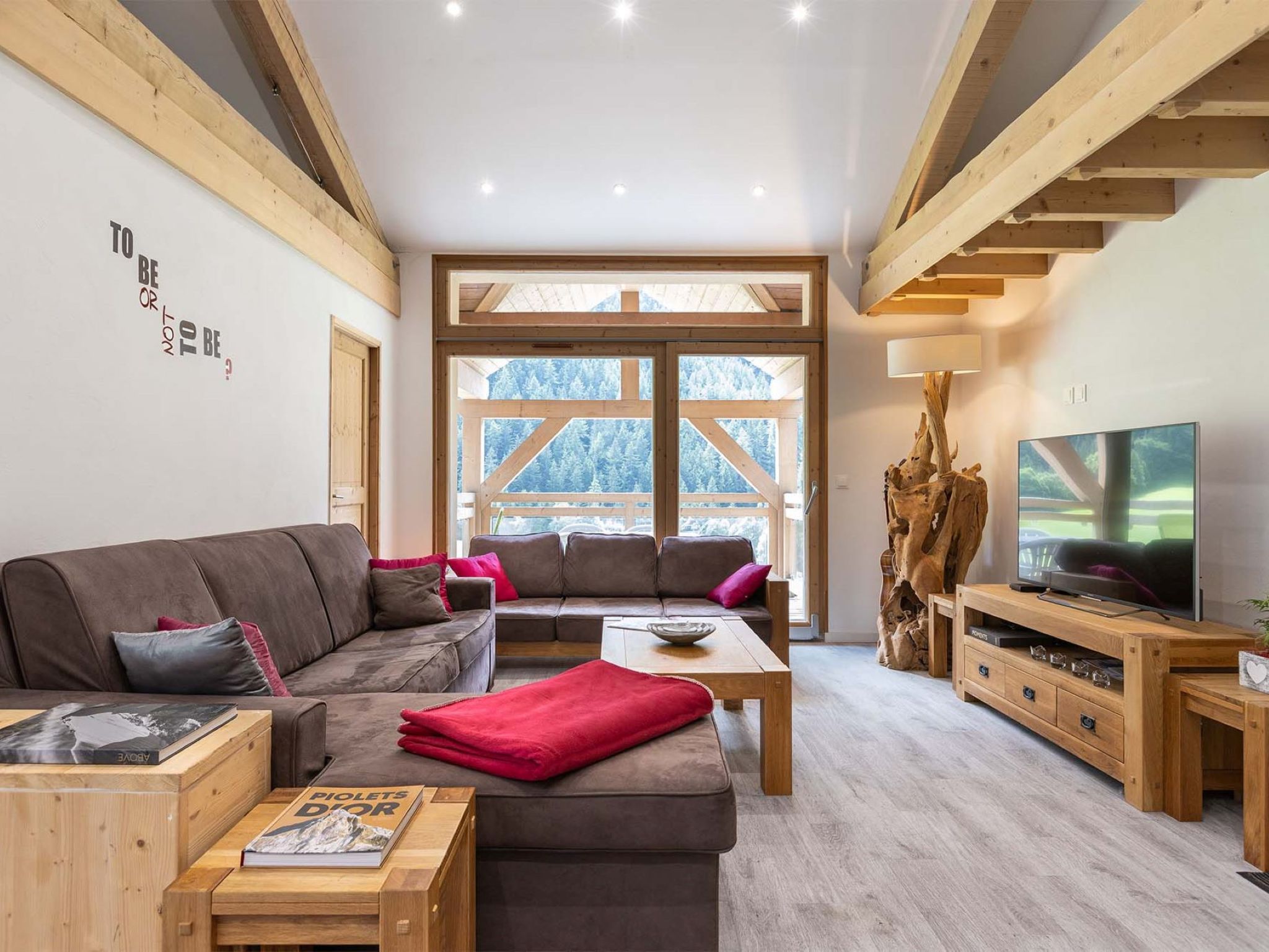 Chalets Les Amis-Drinnen