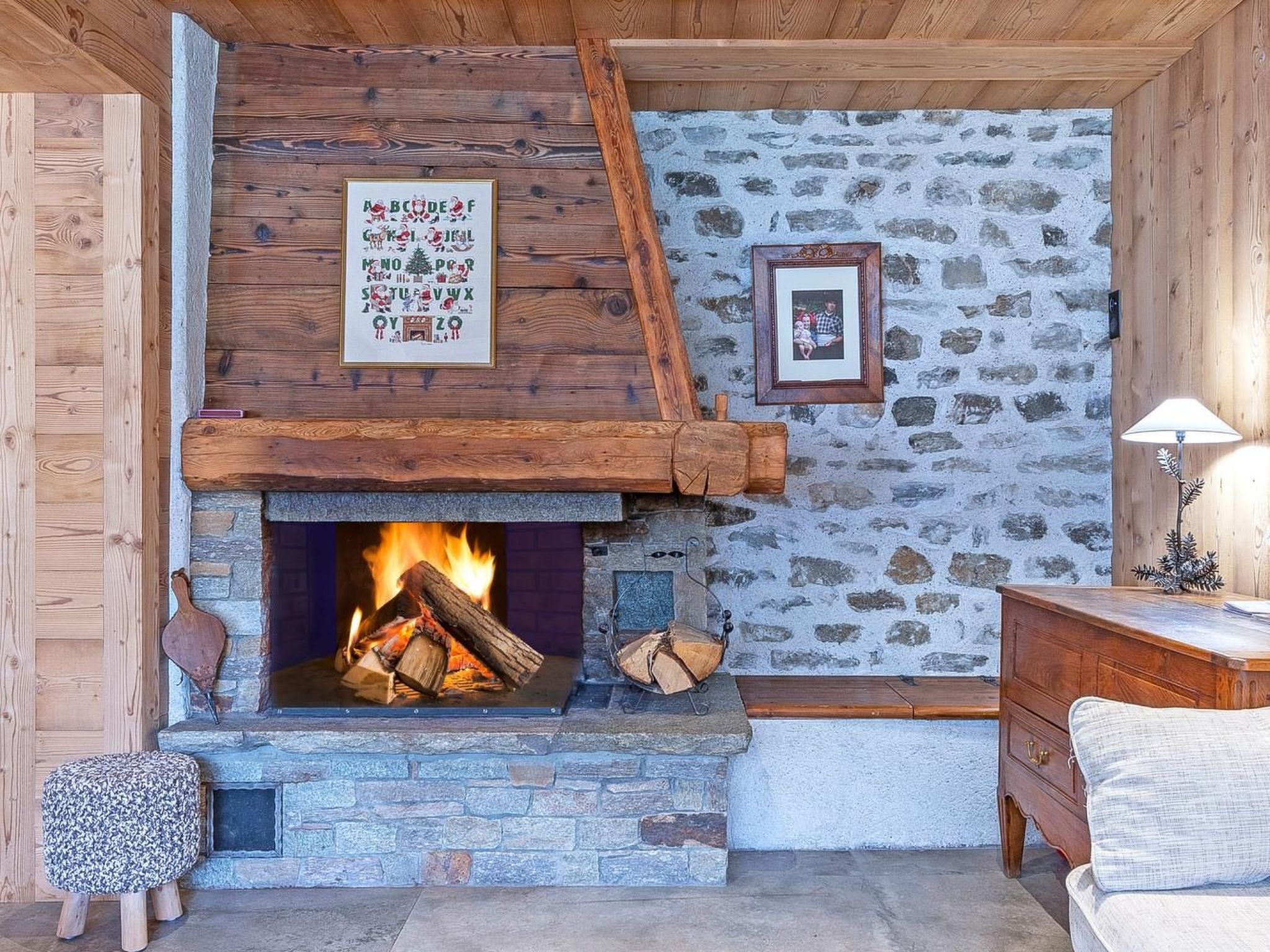 Chalet de Claude - Binnen