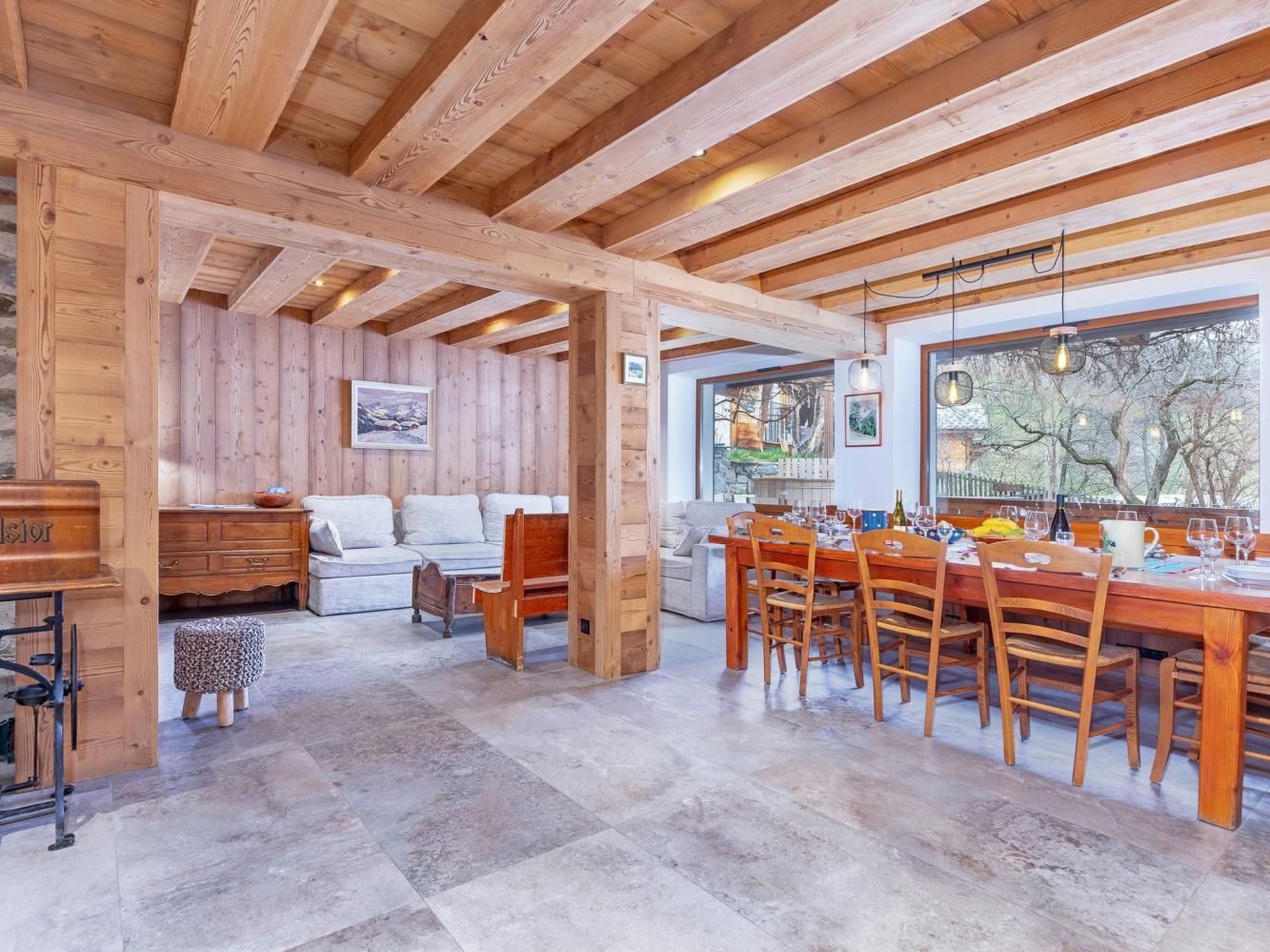 Chalet de Claude - Binnen