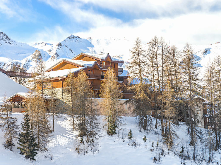 Verwarmd zwembad en ski-in/ski-out in appartement Aspen, La Plagne in La Plagne