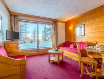 Sauna en comfort: appartement aan de piste in La Plagne - thumbnail 3