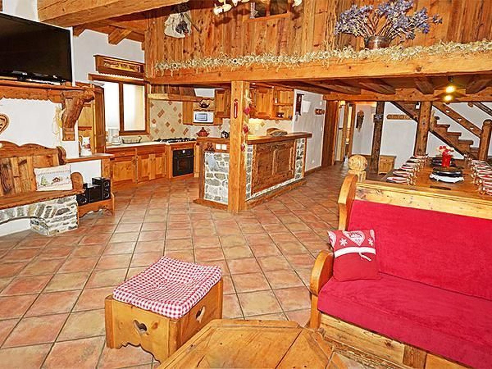 Chalet Le Haut - Dedans