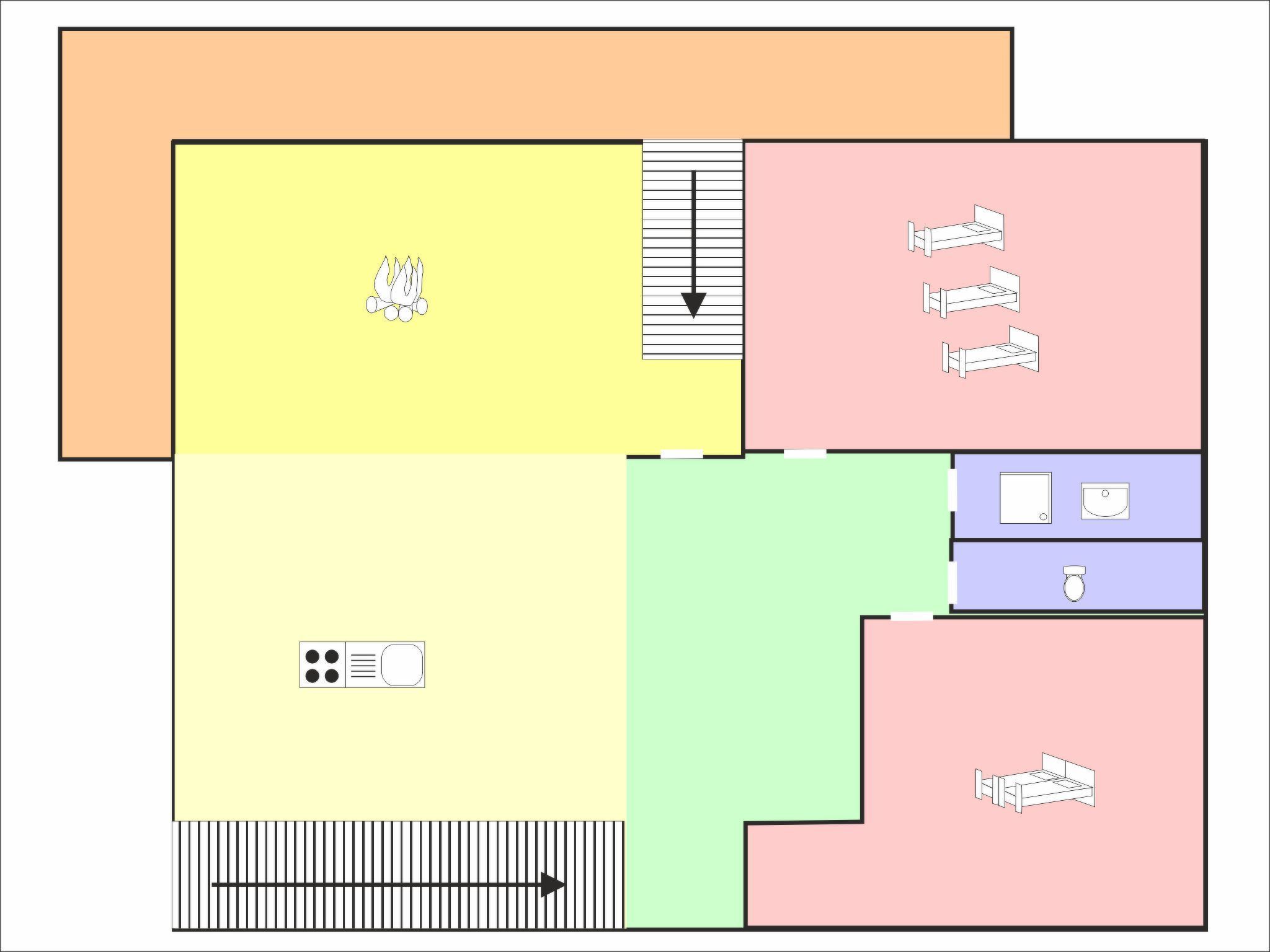 Chalet Carella - Inside